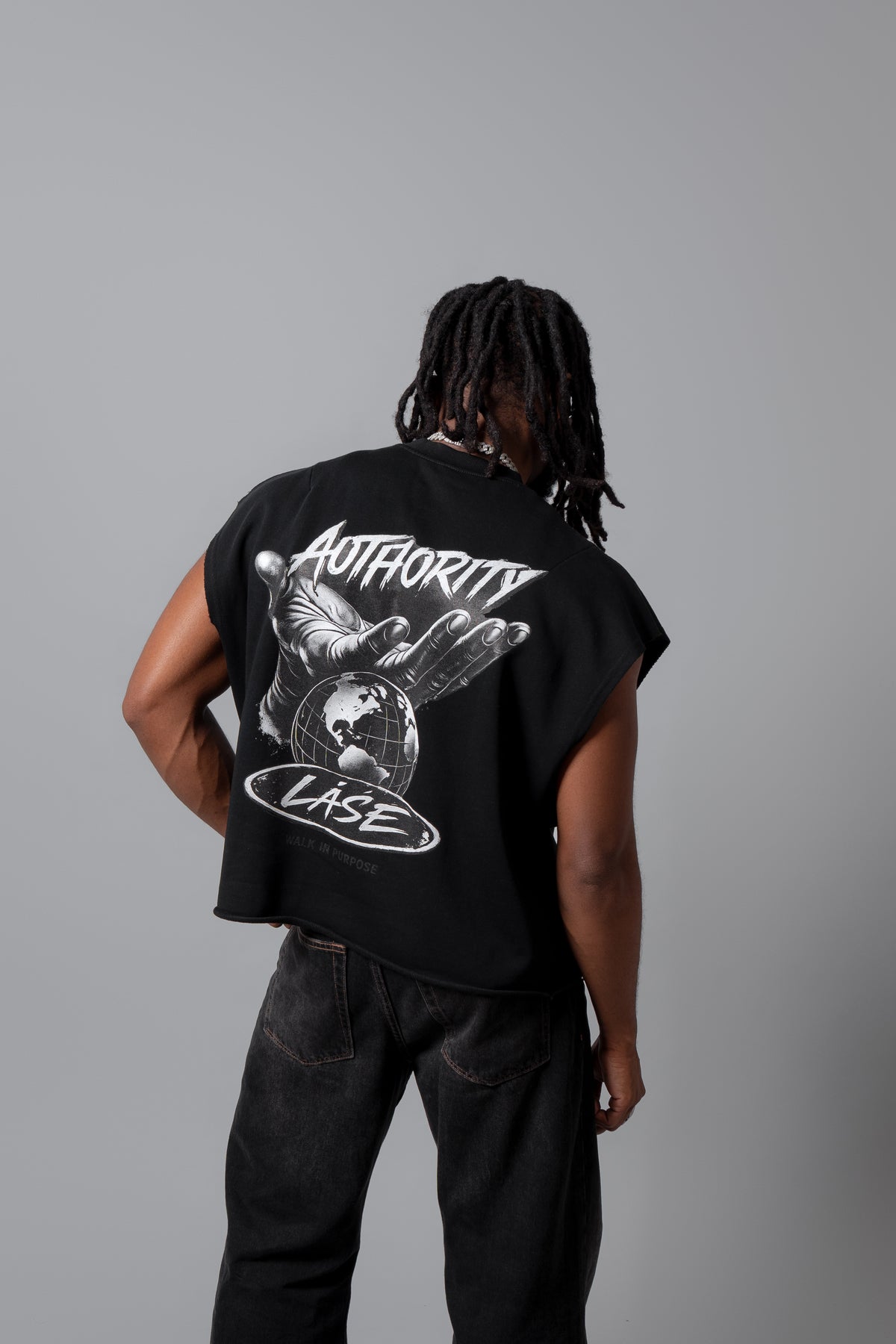 LAŚE Foundation Tank – Vintage Black