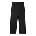 LAŚE Essential Straight-Leg Sweatpants — Black
